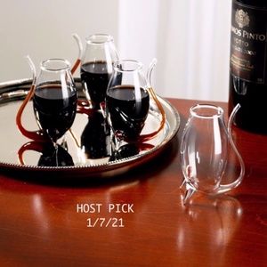 🆕 Wine Enthusiast Port Sippers Set of 4 🍷